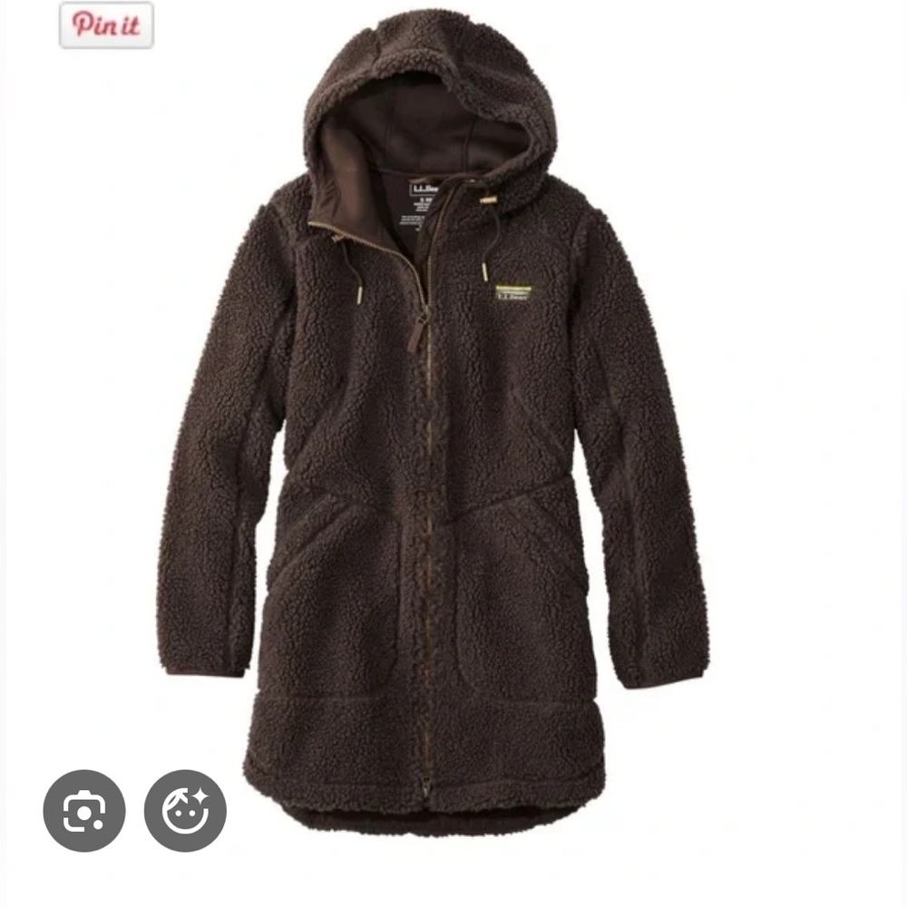 Women’s Mountain Pile Sherpa Fleece Coat